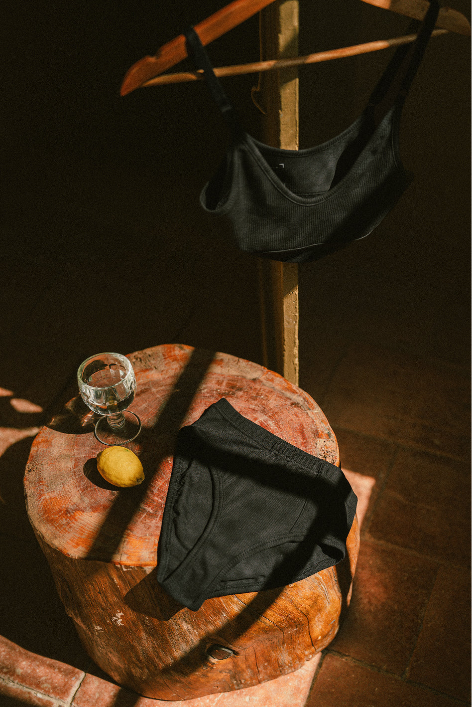 Sous-vêtements au style rétro côtelés — Maison Côtelée
