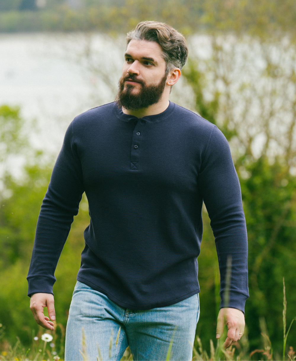 Henley Cormac manches longues