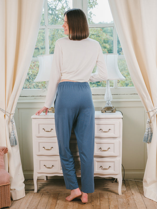 Ensemble de pyjama coton biologique tencel lyocell femme
