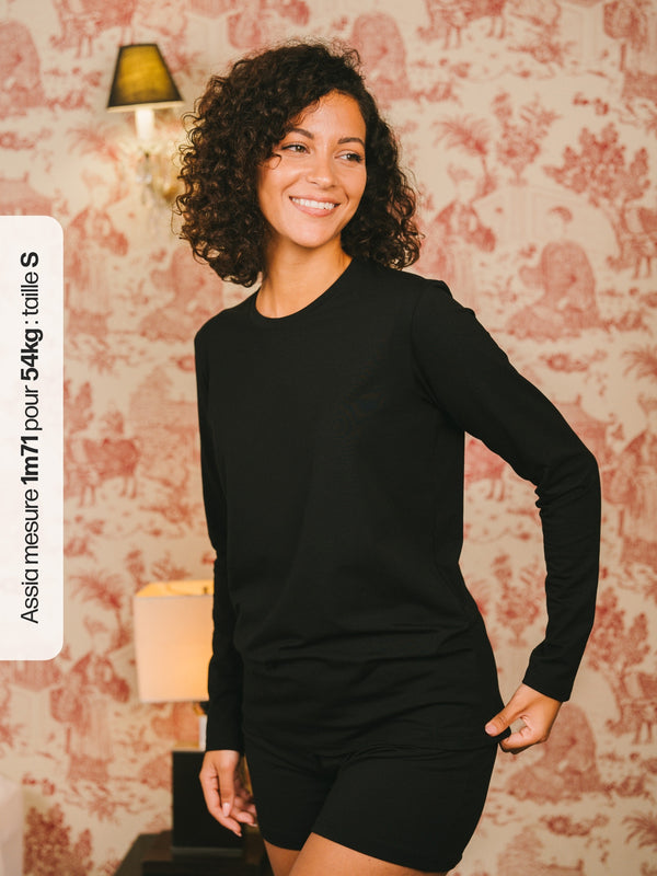 Ensemble de pyjama coton biologique tencel lyocell femme