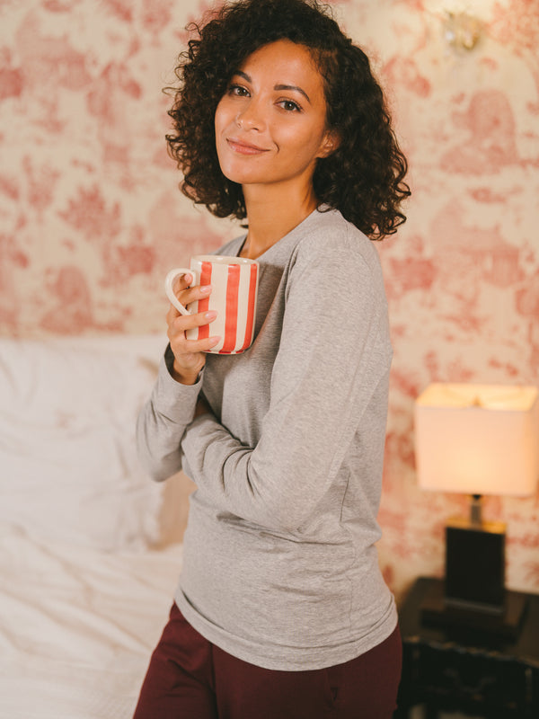 Ensemble de pyjama coton biologique tencel lyocell femme