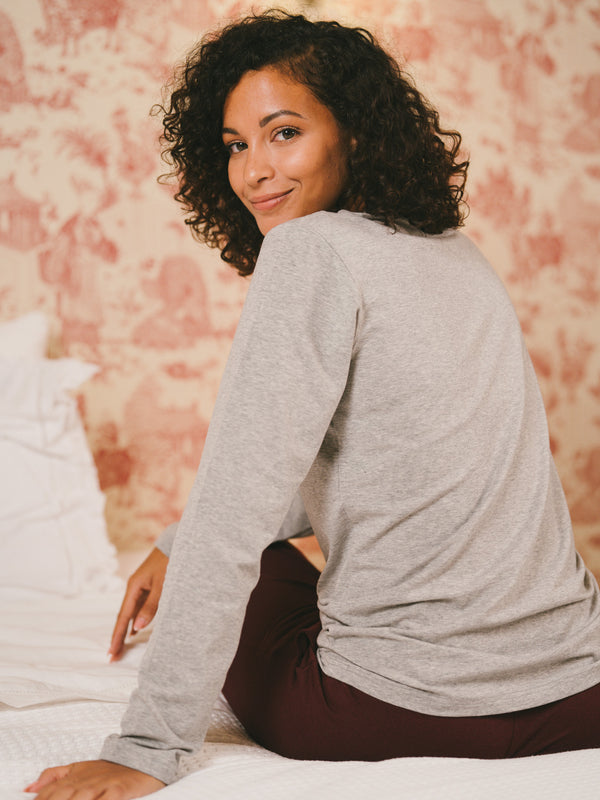 Ensemble de pyjama coton biologique tencel lyocell femme