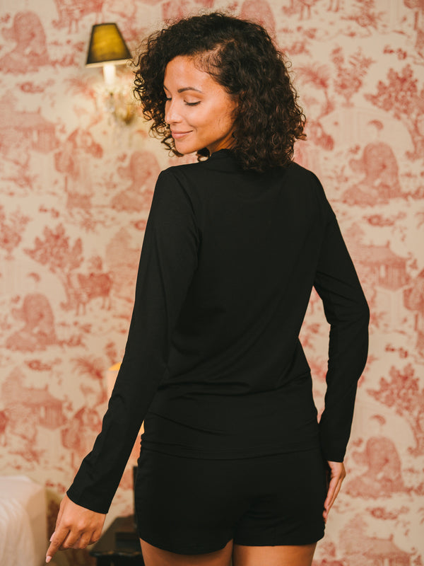 Ensemble de pyjama coton biologique tencel lyocell femme